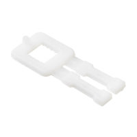 12mm heavy duty white plastic strapping buckles (1000)